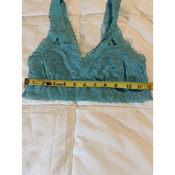 AERIE LACE BRALETTE MINT GREEN UNPADDED MEDIUM - Picture 6 of 6